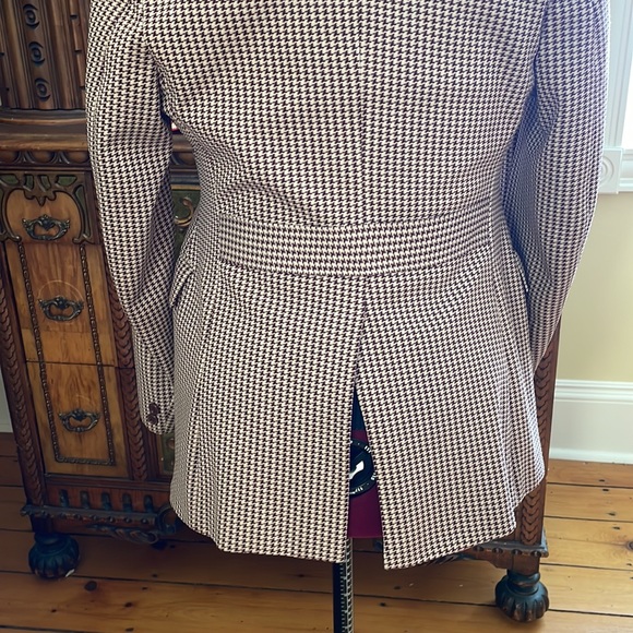 Men's 1960s checkered polyester suit with bell bottom pants - Picture 3 of 9